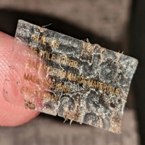 Tidewater Montauk Cabana Flip Flop Sandals Faux Leather Orange Cloth Wm 9 - Picture 9 of 9